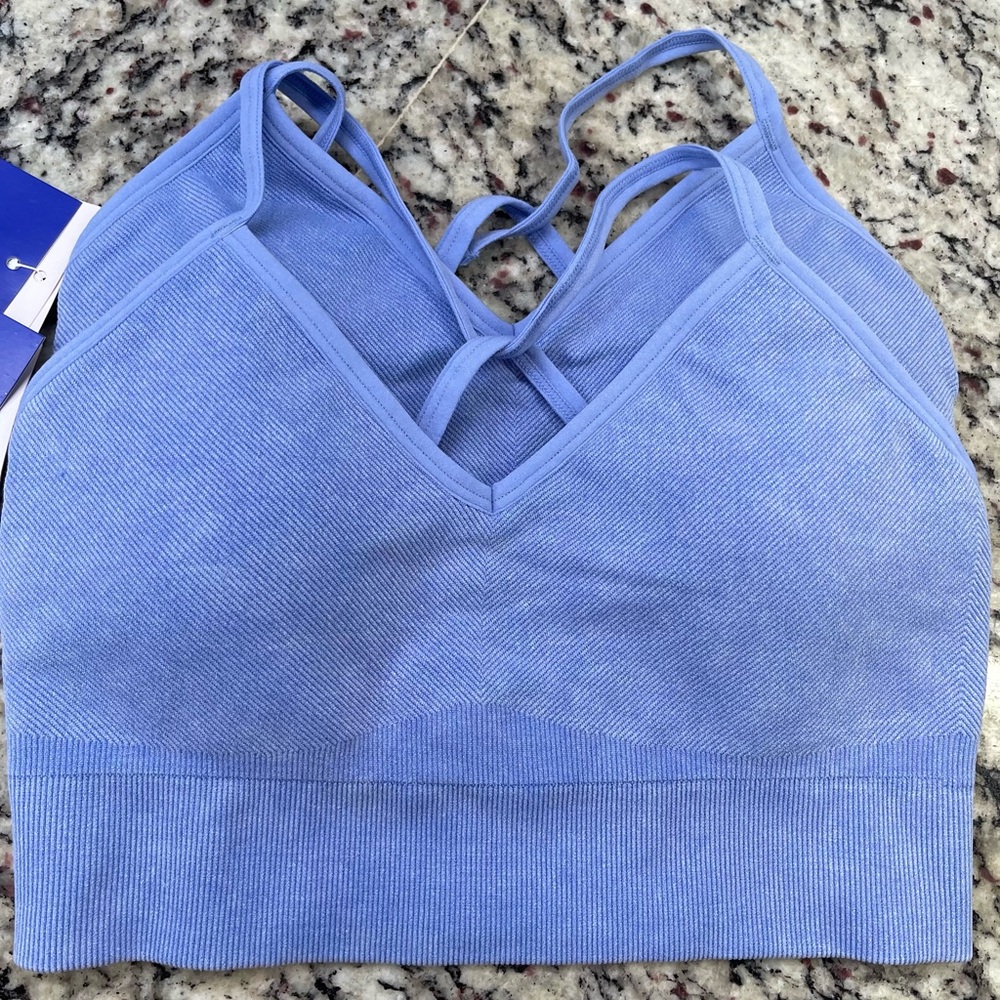 Sports bra blue